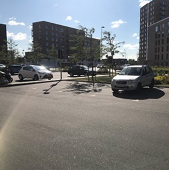 Lilli Gyldenkildes Torv, Terræn-1