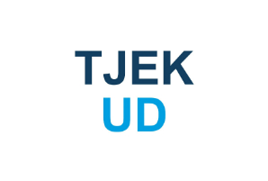 Grafik med teksten: Tjek ud